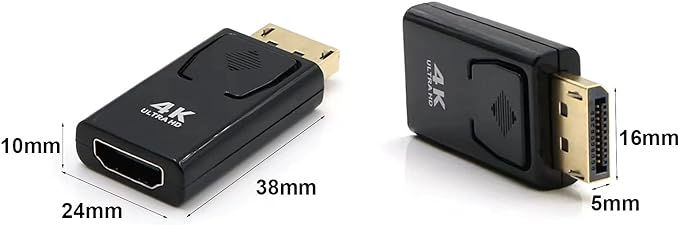 Miniatura: Adaptador Display Port para HDMI 4K