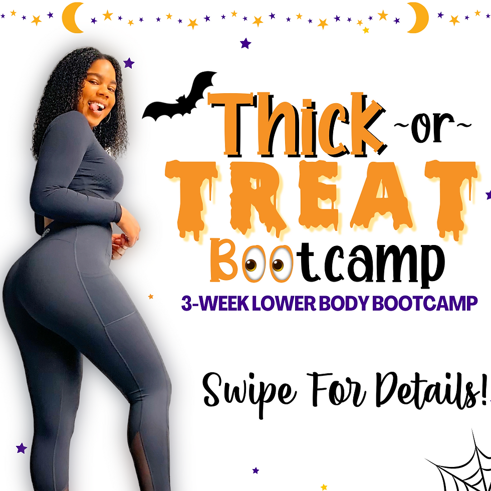 Thumbnail: Thick or Treat Bootcamp Registration