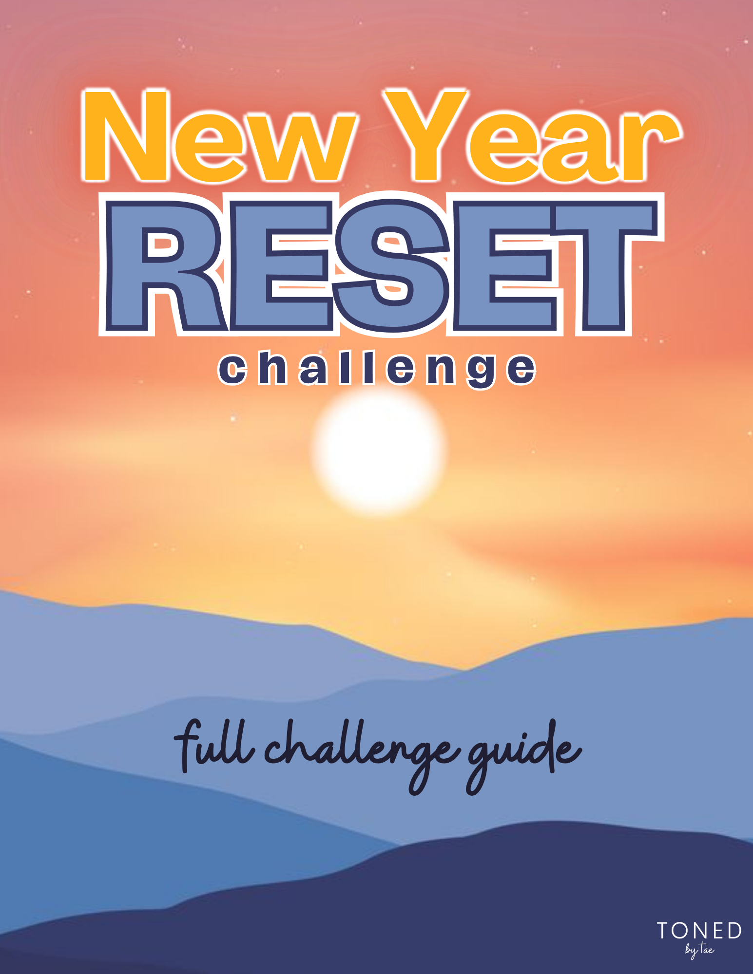 2025 New Year RESET Challenge