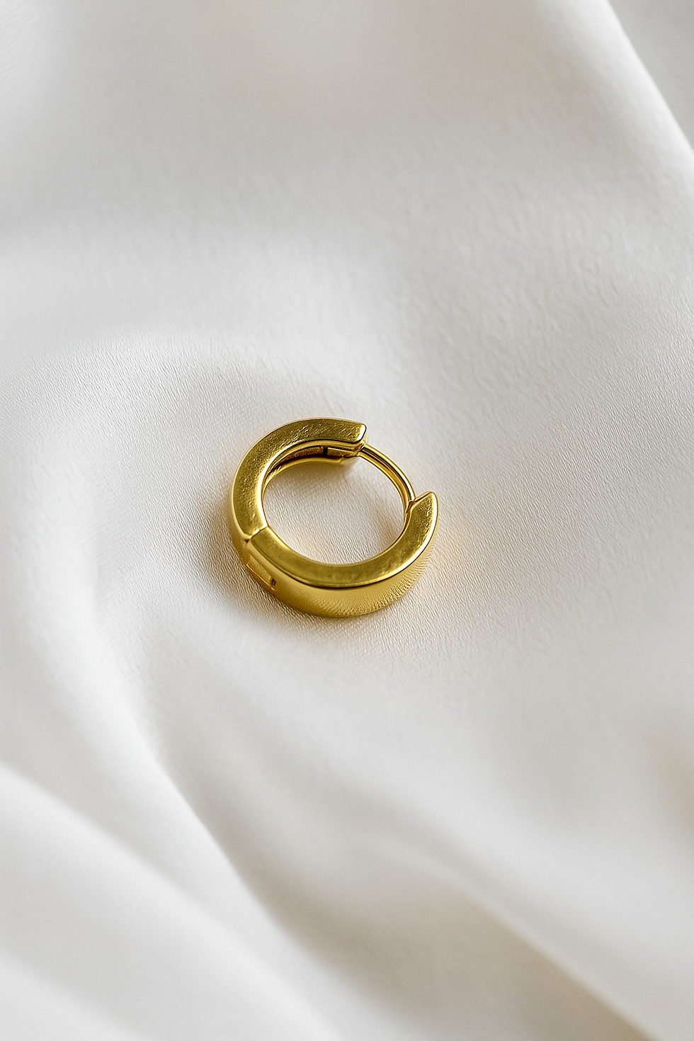 Men's bali squared finish (thick) 24k Gold Plated - plain