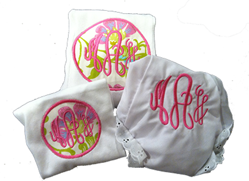 Mongrammd Baby Gift