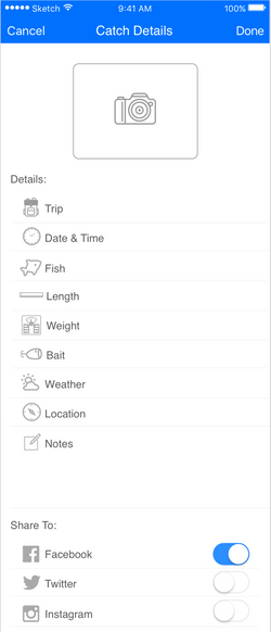 Cast Buddy: Catch Details