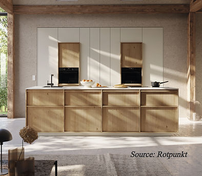 Cuisine Rotpunkt 2 Modeles : Zerox FX Bianco et Memory FL