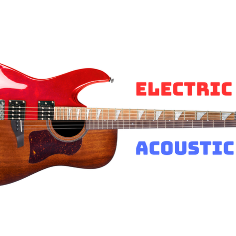 ELECTRIC VS ACOUSTIC: HOW SHOULD I LEARN TO PLAY GUITAR?