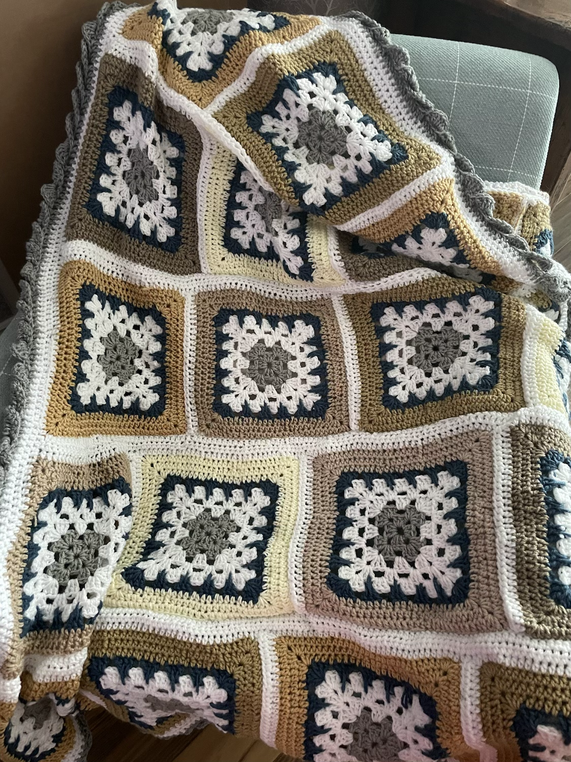 Granny square crochet workshop
