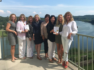 Diamond Book Club discuss Summerchester Secrets at their July meeting.