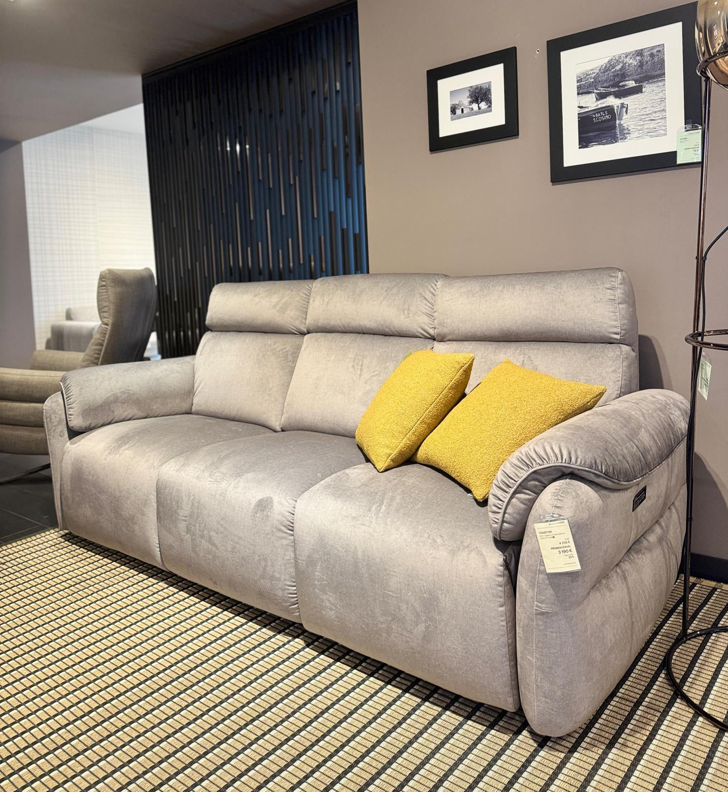 Sofá HOUSTON c/ 2 Relax