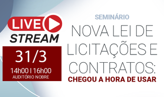 Escola de Governo e Gestão divulga seminário sobre Nova lei de licitações realizado pelo TCE-SP