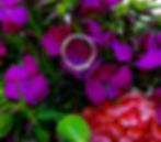White gold ring