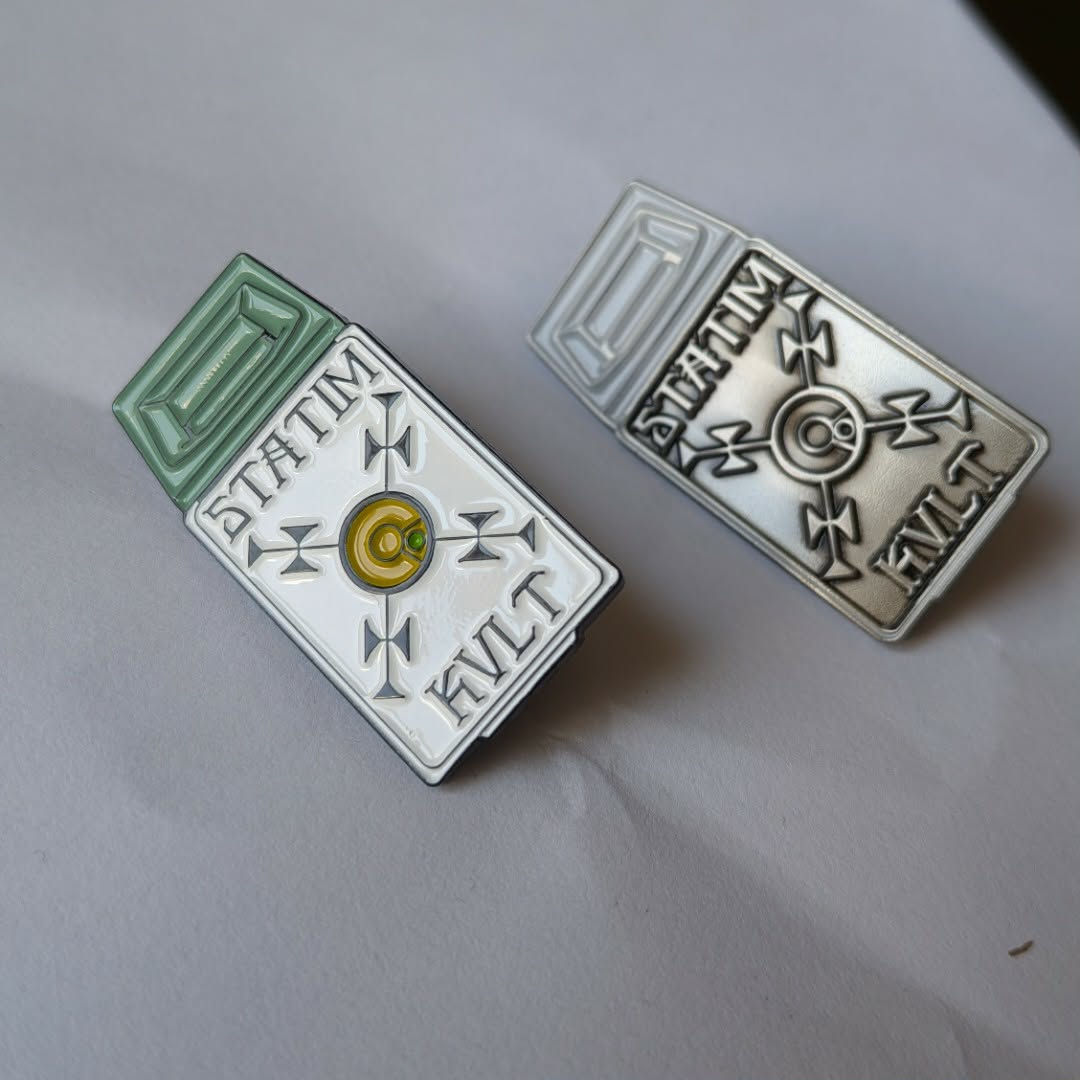 STATIM KVLT pin badges