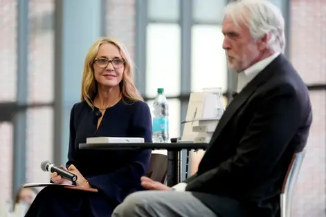 Best-selling novelist Allen Levi discusses his novel, "Theo of Golden" with Patti Callahan Henry