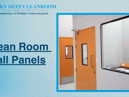 Cleanroom Wall Panels: Precision-Engineered Solutions for Controlled Environments
