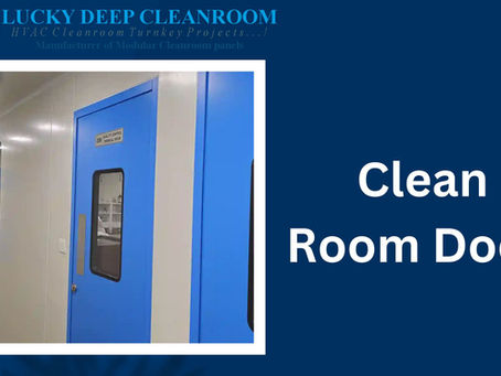 Premium Clean Room Doors by Leading Manufacturers: Engineered for Precision and Performance