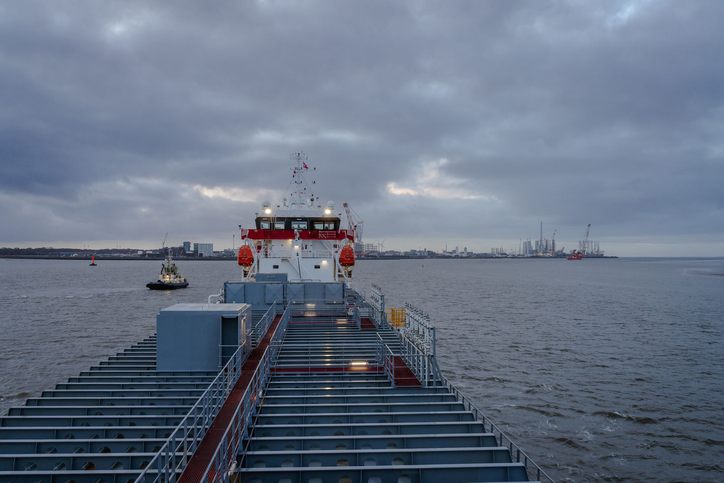 carbon destroyer, wagenborg, ineos energy, offshore photography, CCS, carbon capture and storage, industrial photography, maritime photography