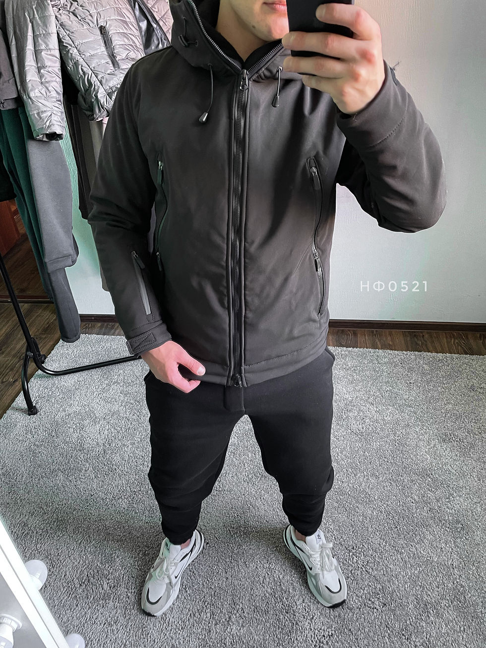 Прев'ю: Куртка Softshell Black НФ0521