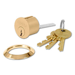 Evva A5 Rim Cylinder - PB