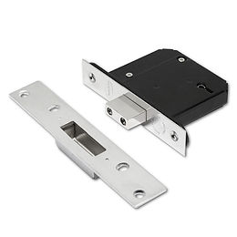 Asec Vital BS 5 Lever Mortice Deadlock - 75m SSS