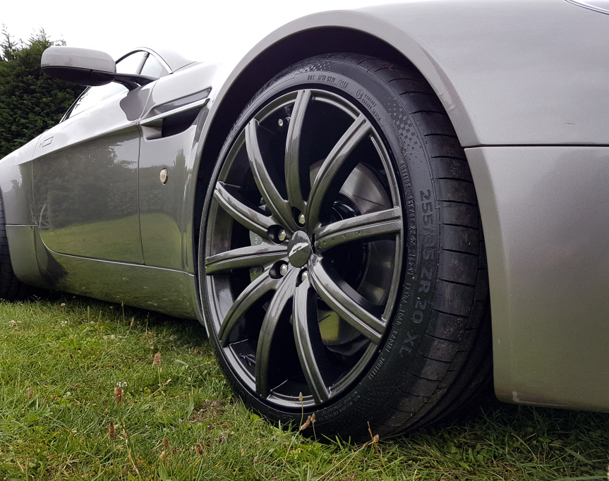 Aston Martin Vantage Alloy Wheel Refurbishment Aw Smart