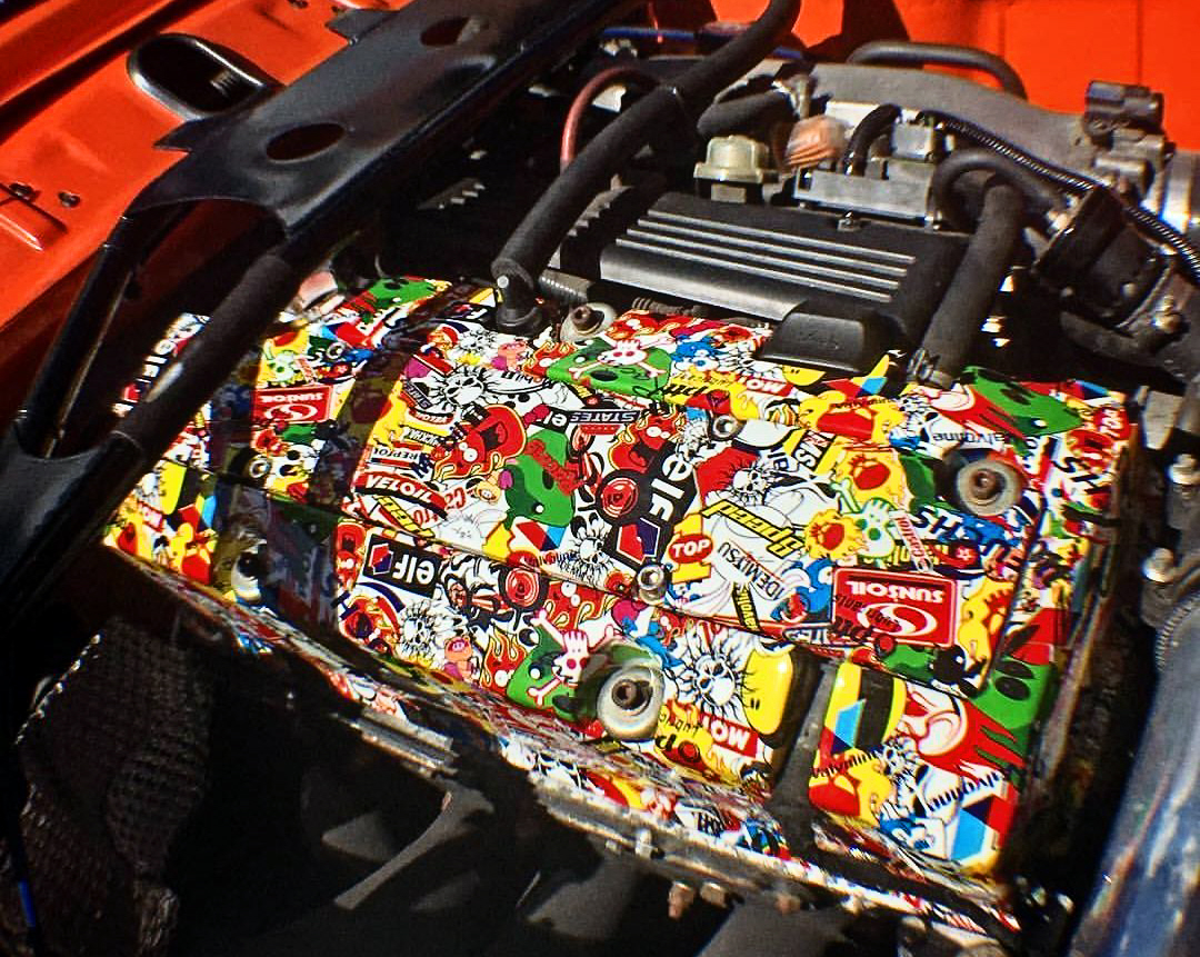 Hydro Dipped Engine Cover AW Smart Repairs