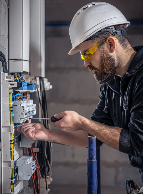 An electrician