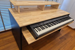 Custom Solid Wood Music Studio Desks, Made in Singapore
