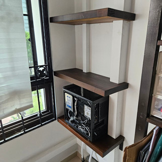 walnut desk