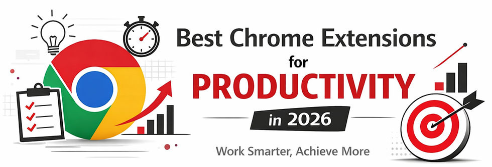 Best Chrome Extensions for Productivity in 2026