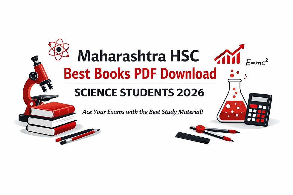 Maharashtra HSC Best Books PDF Download