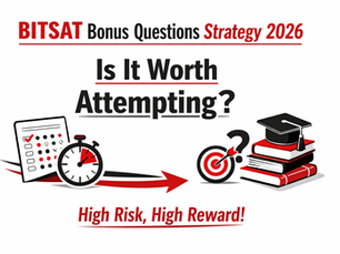 Bonus Questions in BITSAT 2026