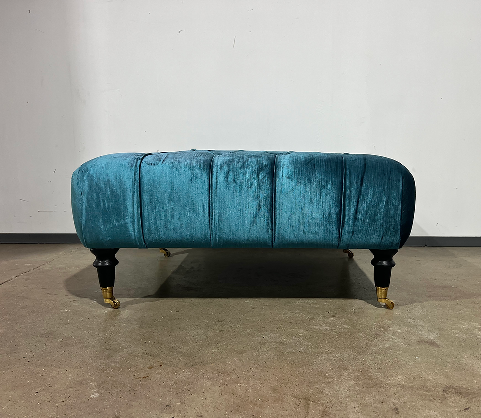 Thumbnail: Windsor Chesterfield Sofa & Ottoman