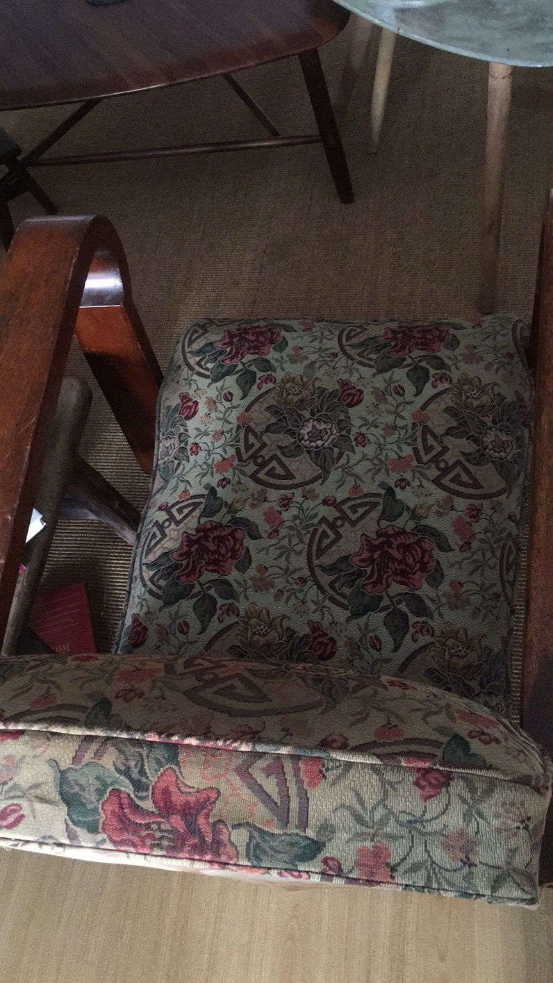 Thumbnail: Vintage 30th Armchair restoration