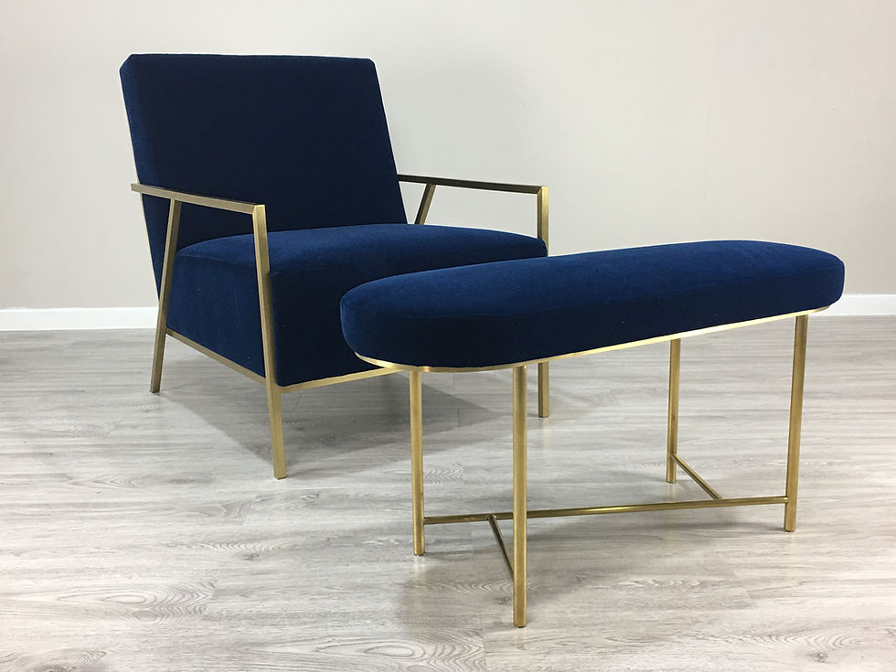 Thumbnail: Bedford Velvet Chair