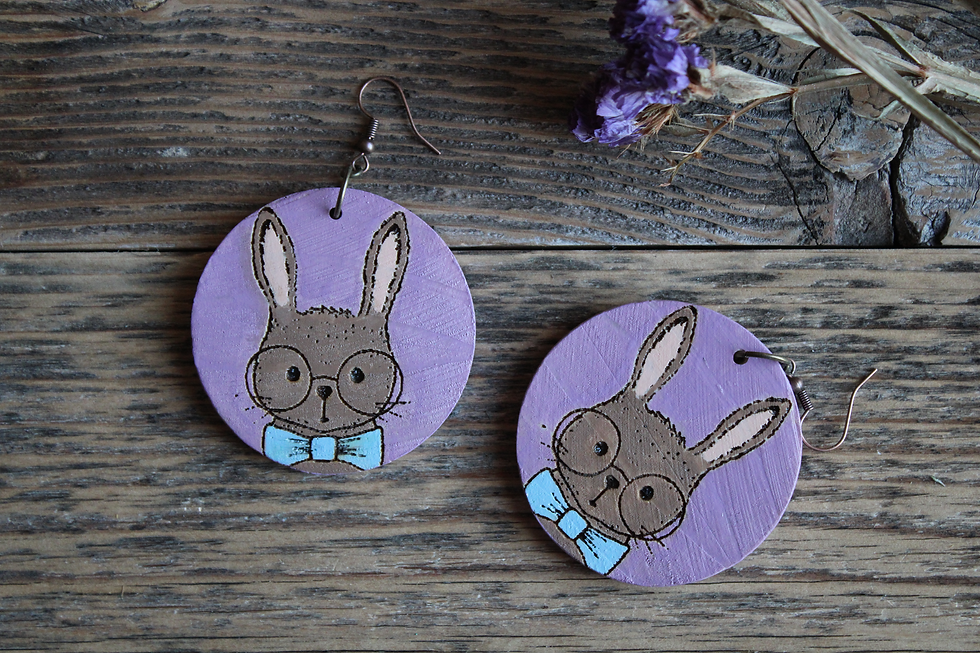 Thumbnail: Blue Bow Bunny