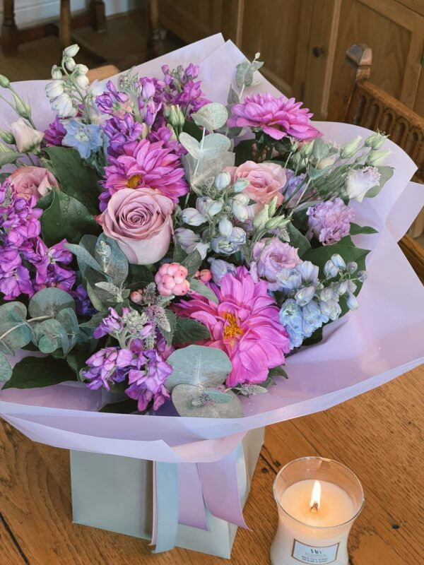 celebration-bouquest-Steph Lovell Flowers Farnham