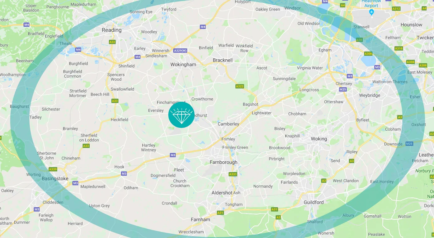 Crystal Clear Cleaning Yateley Aras Covered