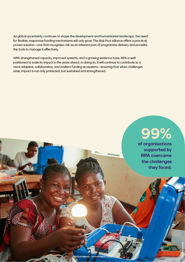Risk Pool Alliance 2025 annual report, page 4