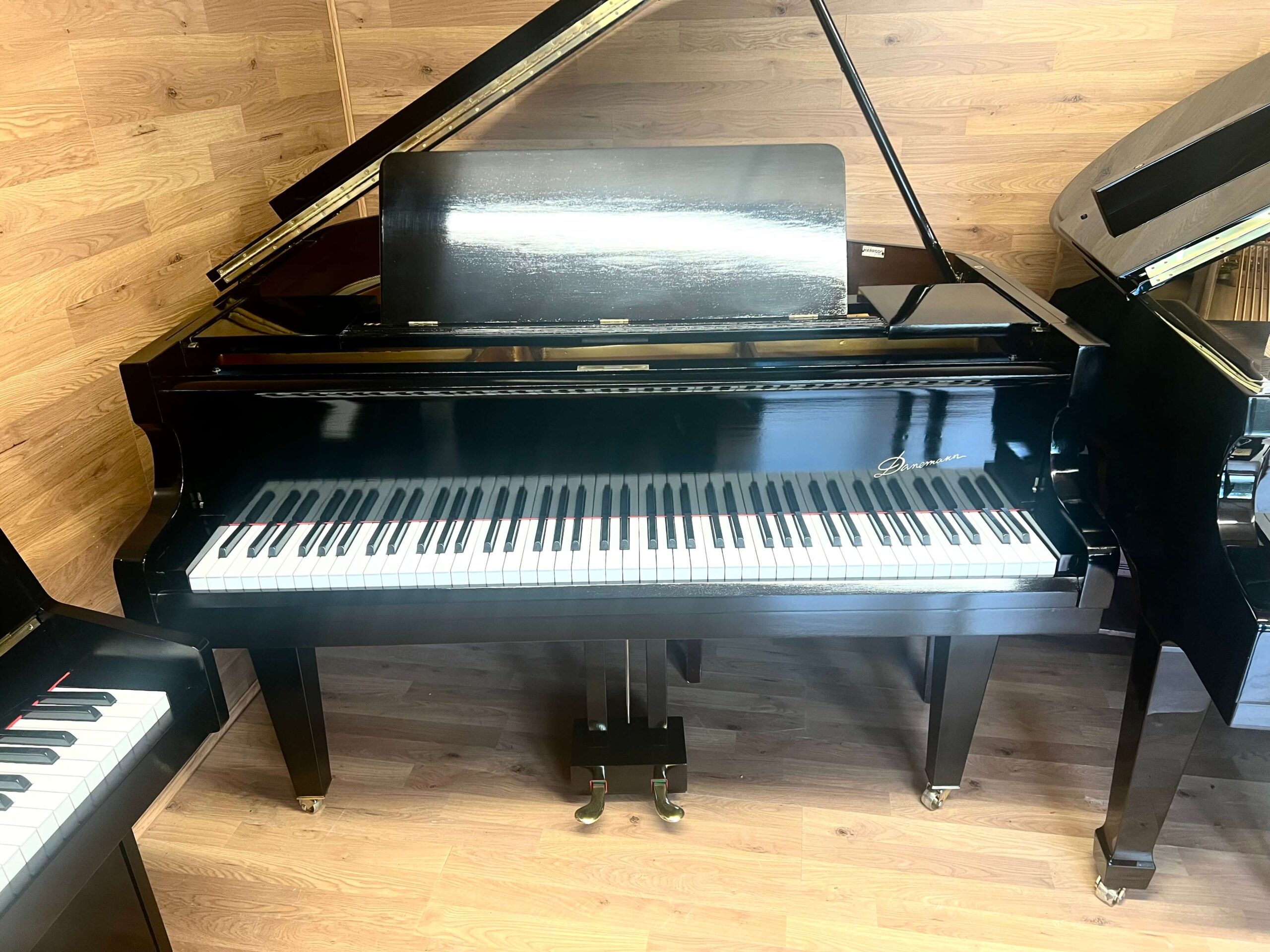 Danemann 137 Baby Grand Piano in ebonised Black