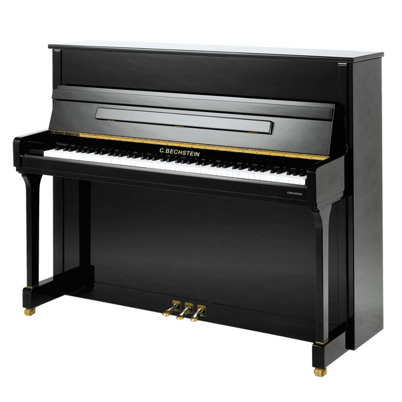 C Bechstein 118 Contur Upright Piano For Sale