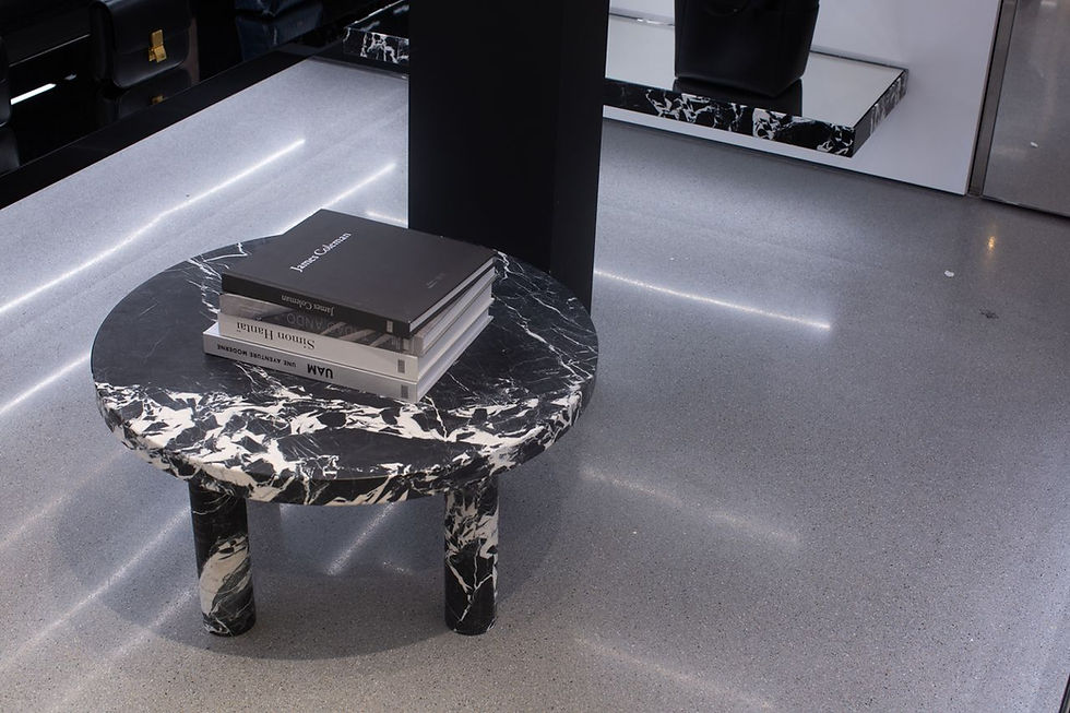 Elevating Luxury: The Art of Terrazzo Flooring at London Celine's Harrods Pop-Up Store