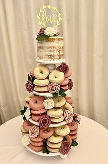 Sassys Sugar Doughnut Wedding Stacks
