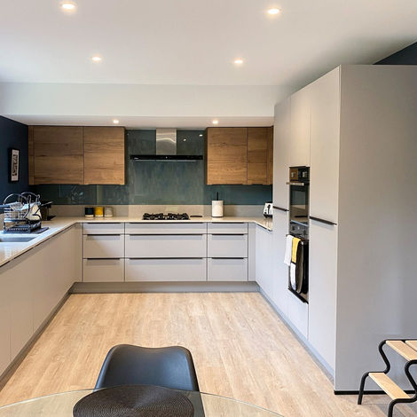 Compact, U-Shaped Kitchen with Wood Cabinetry by MAS Collection, image 6