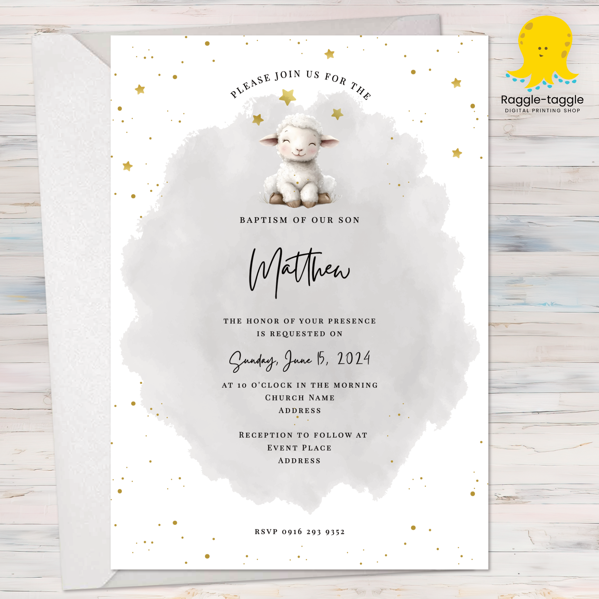 Little Lamb Invitation