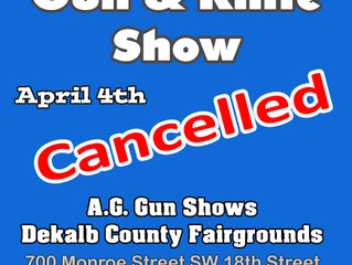 Fort Payne Now Cancelled Per VFW To A.G. Gun Shows