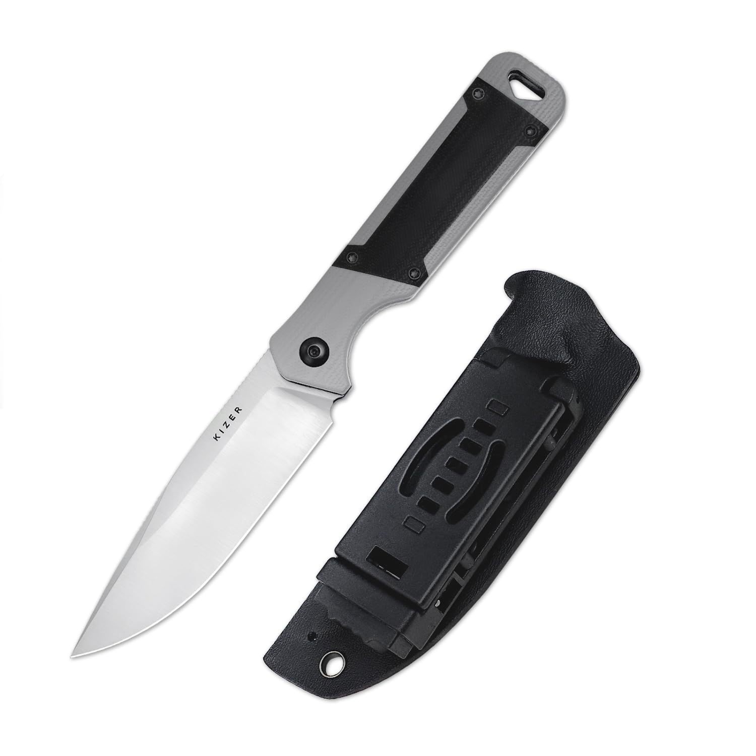Kizer Militaw D2 Steel Fixed Blade Outdoor Knife
