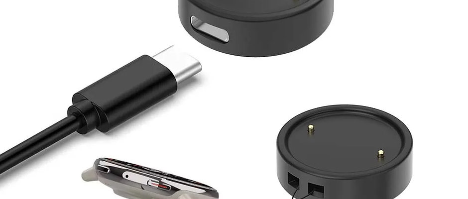 Charger for Amazfit Active 2/ Bip 6 Smart Watch Charging Cradle Dock Stand Cable