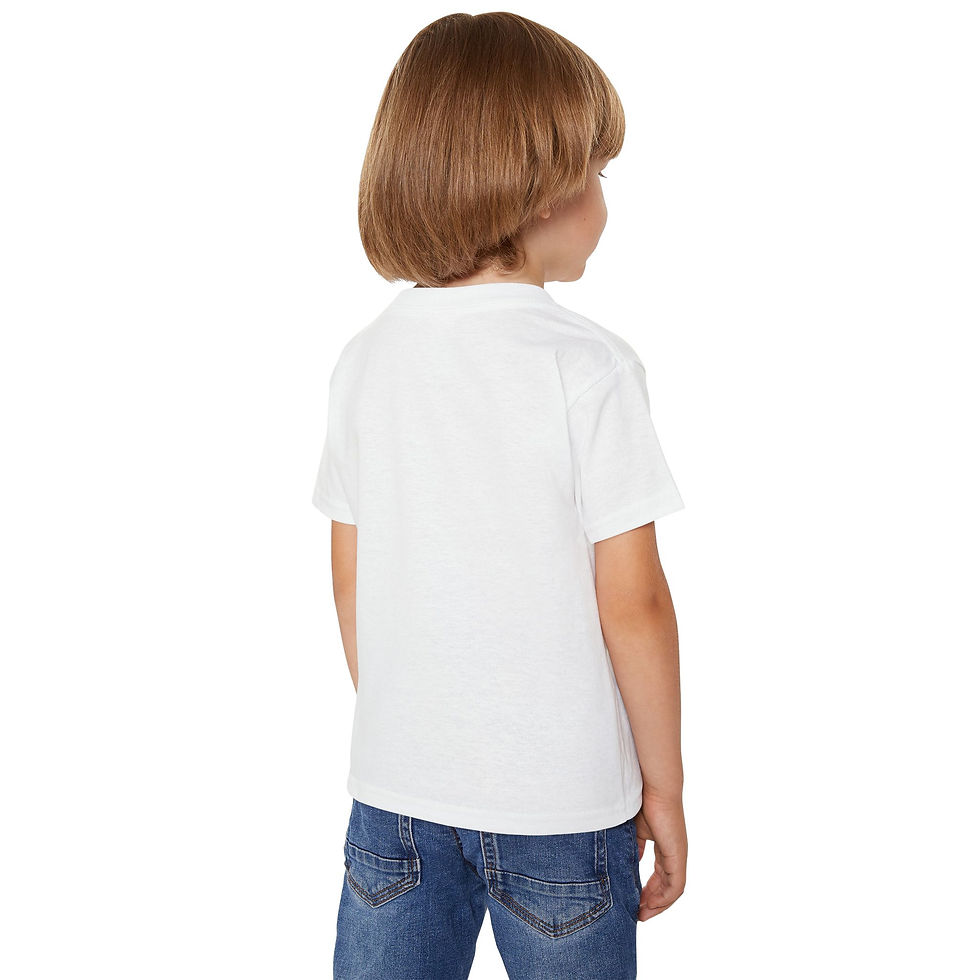 Thumbnail: Toddler T‑Shirt — 'BCM The Black Cowboy Museum' Rope Letter Graphic