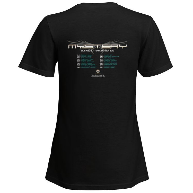 Thumbnail: MYSTERY - OFFICIAL Live and Butterflies 2019 Tour women T-shirt