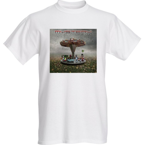 MYSTERYThe World is a Game Album cover White Tshirt mystery MYSTERYThe World is a Game Album cover White Tshirt mystery