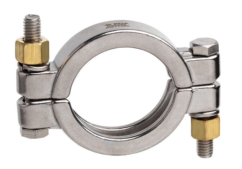 Abrazadera Sanitaria de Doble Tornillo (Double Bolt Clamp)