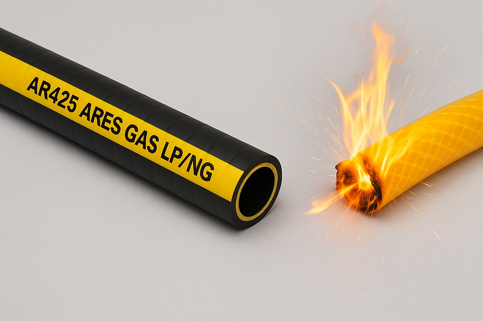 Manguera ARES AR425 para Gas LP/NG: Seguridad y Durabilidad 